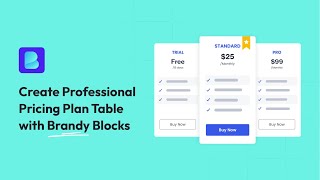 How to Create a Professional Pricing Plan Table in WordPress