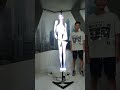 3d hologram human solutionwho wanna date this holographic sexy lady3dhologram 3dhologramfan