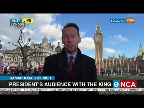 Ramaphosa&#39;s UK visit | President&#39;s audience with King Charles III