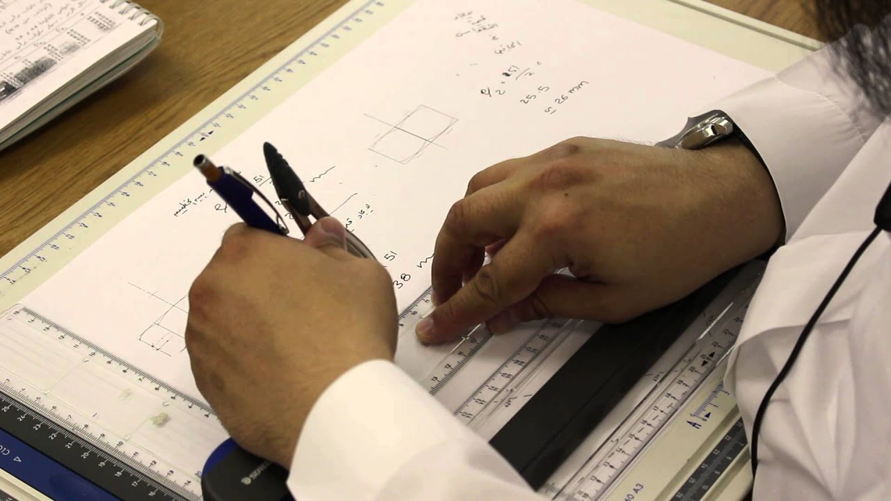 تطبيق عملي لرسم الصامولة في المساقط الثلاثة 2