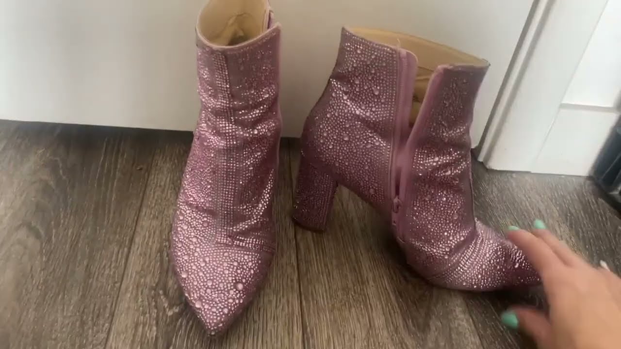 Betsey Johnson Cady Rhinestone Boots Betsey Johnson Women's Cady