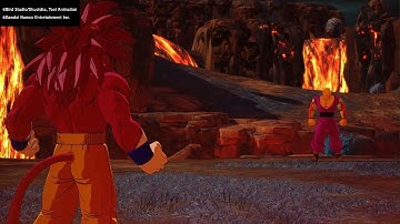 DRAGON BALL: Sparking! ZERO Ssj4 goku daima vs Orange piccolo