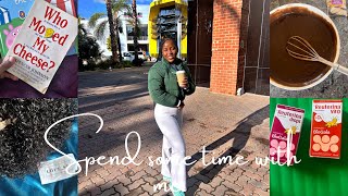 Vlog|New Hair | Photoshoot Extra, I did say I’m extra | Let’s bake chocolate cake & cook le dombolo