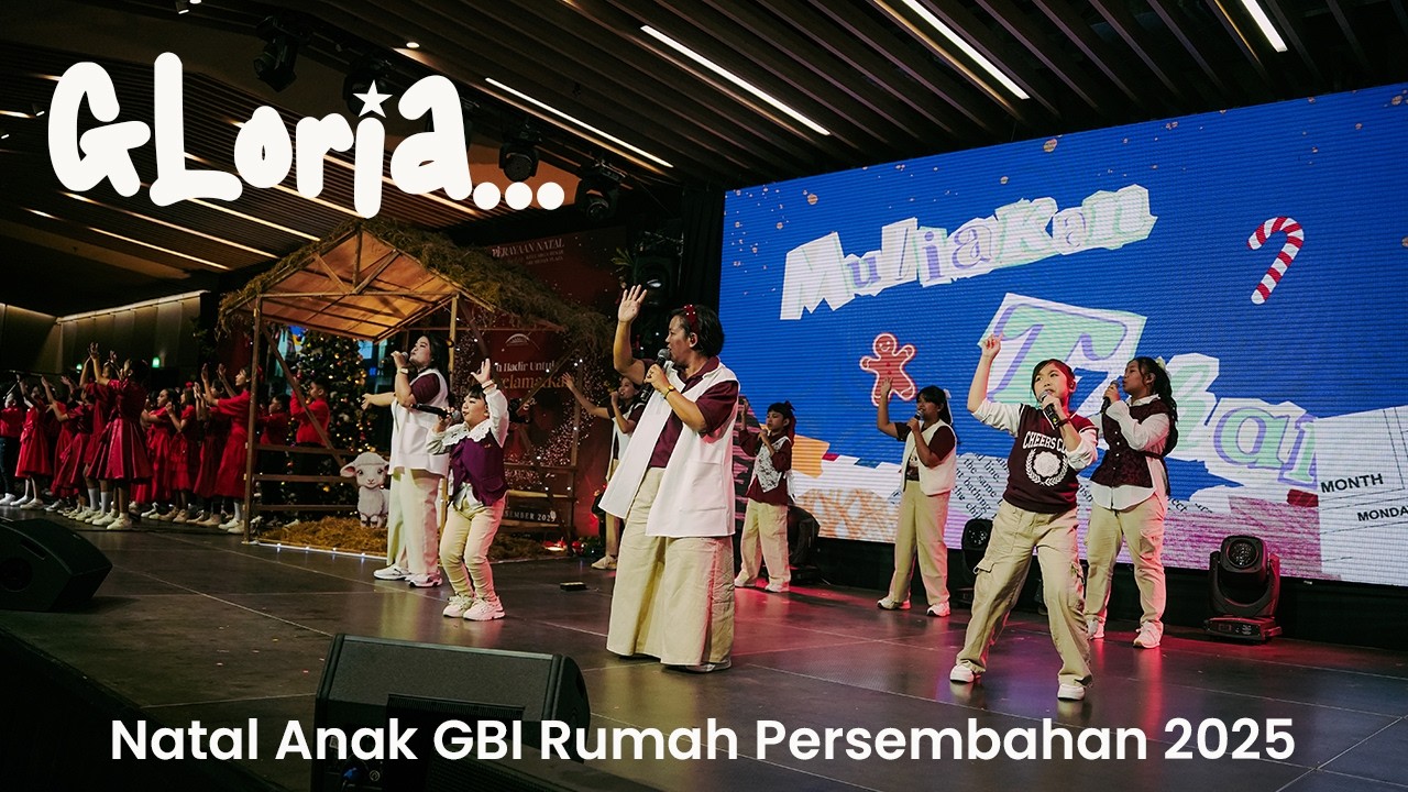 Yesus di dalam rumahku medley Dari Pulau dan Benua - Natal Anak GBI Rumah Persembahan