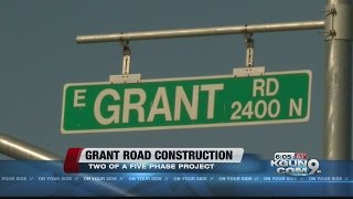 Widening getting closer for another mile of Grant Rd