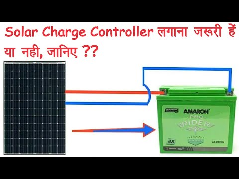 how to charge 12v battery from solar panel without solar charge controller