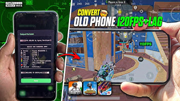 [No Root]😍Finally Converted My Old Phone Into a Gaming Phone | 120 FPS in all High End Games