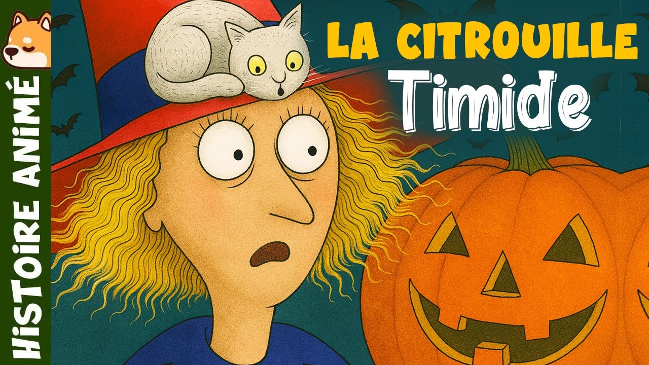 La Sorcière et la Citrouille 🎃 Histoire pour s'endormir, Conte pour enfant en français, Halloween
