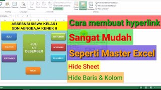 Cara Membuat Hyperlink di Excel | Seperti aplikasi Raport
