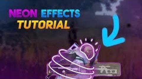 How to add neon line Effect for the editing | Vivacut Tutorial