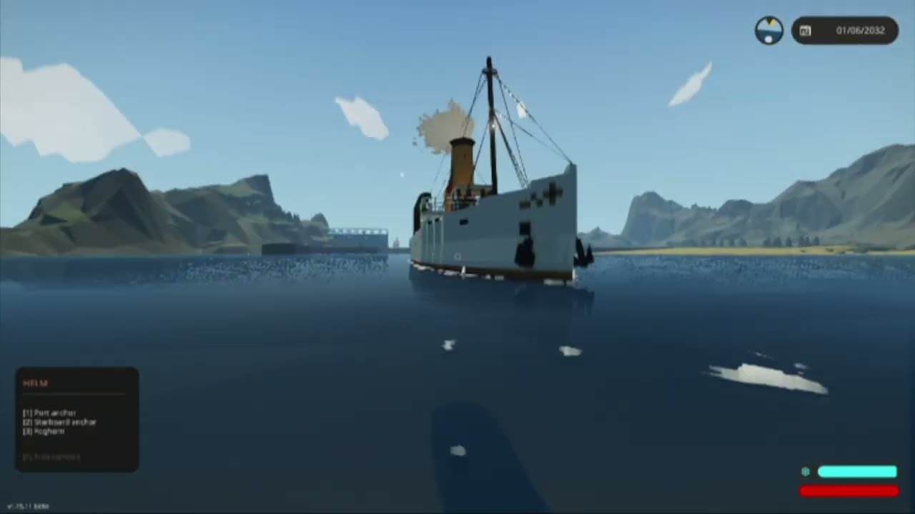 SMALL OCEAN LINER VS MEGALODON