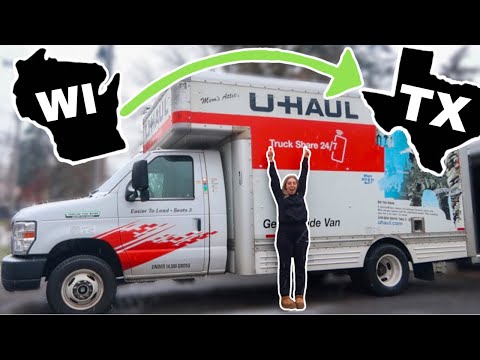 MOVING 1000 MILES AWAY From Home Wisconsin To Austin Texas: Pack & Road Trip With Me