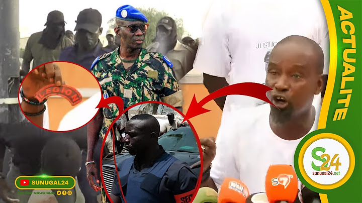 Urgent : Le tueur de Fulbert Sambou identifier par son camarade qui brandit les preuves " Sniper "