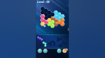 Block Hexa Puzzle Skilled Level 58 Walkthrough