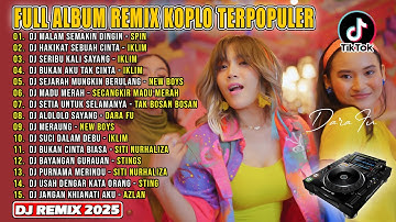 Full Album Remix Terpopuler 2025 || DJ Malam Semakin Dingin, DJ Suci Dalam Debu || VIRAL TIOKTOK