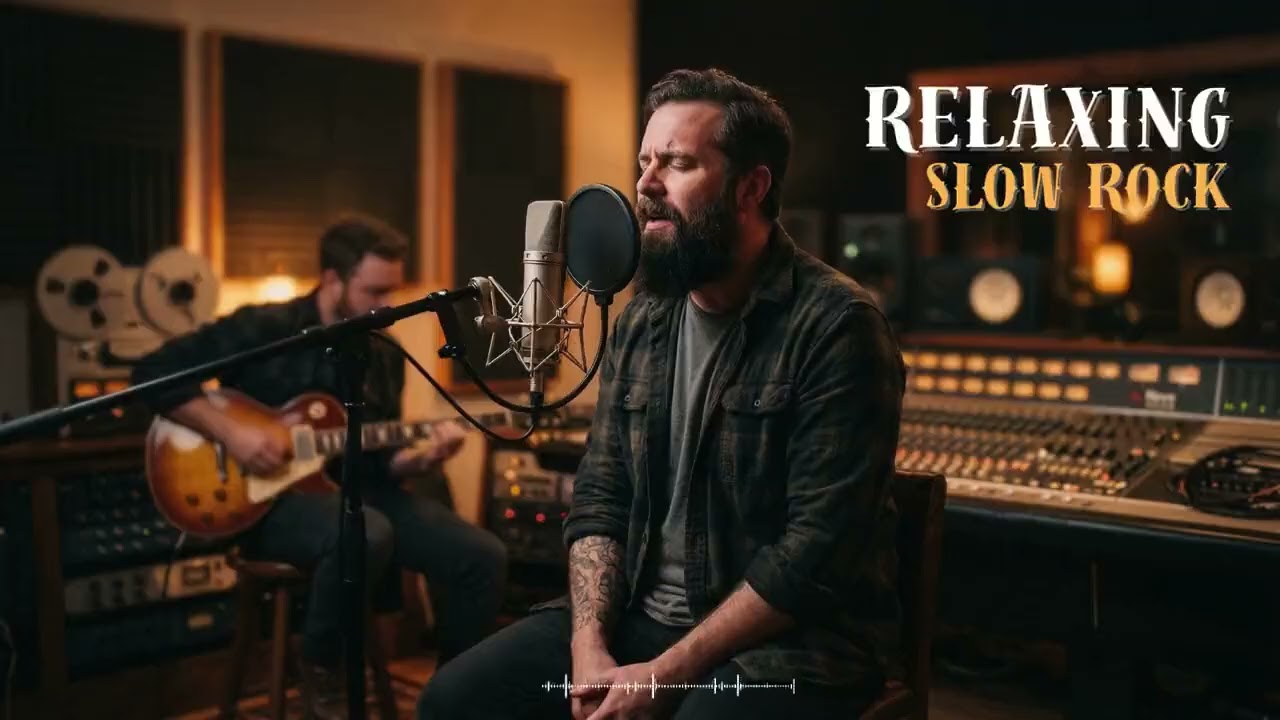 Slow Rock Night Playlist – Emotional Rock Ballads for Late Night Relaxing