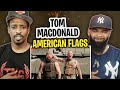 AMERICAN RAPPER REACTS TO -Tom MacDonald & Adam Calhoun - "American Flags"