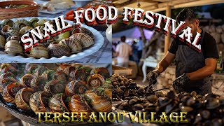 ARE they DELICIOUS? First SNAIL FOOD Festival in Cyprus, Tersefanou village, Larnaca #foodfestival