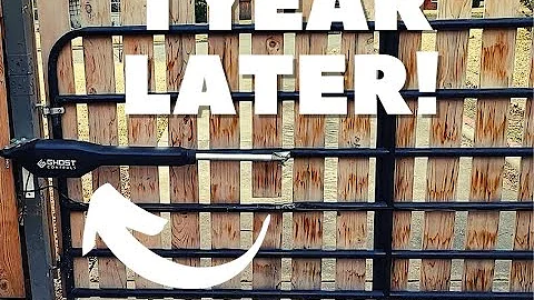 GHOST CONTROLS SOLAR HEAVY DUTY ELECTRONIC GATE OPENER (review)- Installed 2021-Reviewed 2022!