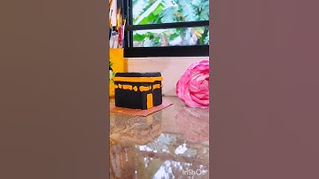 Makkah clay craft idea 🕋how to make kaaba with clay #makkah #shorts #clay