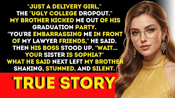 My brother said ‘she’s just a delivery’ at graduation — then he found out I paid his student loans