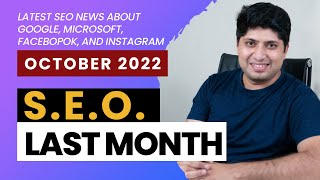 SEO Last Month October 2022 | Latest Updates From Google Search, Google Ads, and Bing in Hindi