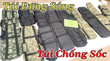 Túi Chống Sốc | Túi Đựng Súng PCP | Túi Vuông, Túi Chéo Chống Sốc Hiệu Quả, Đi Rừng, Ngụy Trang