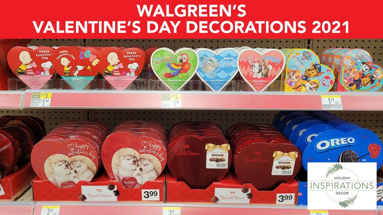 Walgreen's Valentine's Day Decor 2021 SNEAK PEAK! Shop with ME