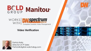 DW Spectrum and Bold Manitou Integration Overview