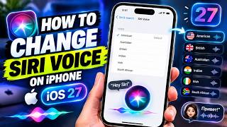 How to Change Siri Voice on iOS 27 – Full Guide
