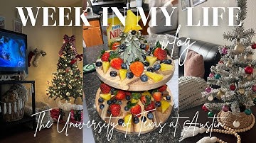 COLLEGE WEEK IN MY LIFE VLOG: University of Texas at Austin