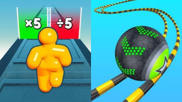 Tall Man Run vs Going Balls - All Level Gameplay Android,iOS - New Mod Apk Update Gameplay