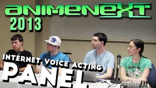 AnimeNEXT 2013- Internet Voice Acting Panel