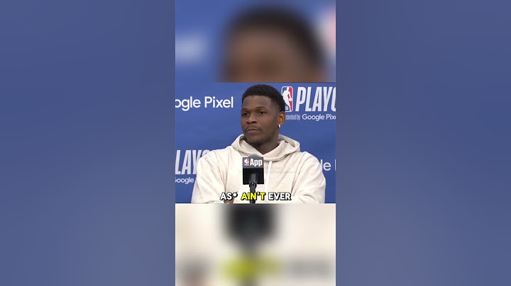 “I fold under pressure” - Anthony Edwards Postgame Interview - Thunder vs Timberwolves - Game 4