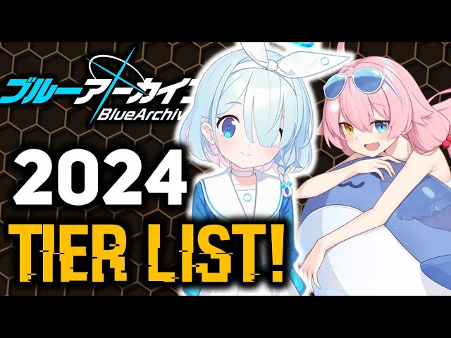 ULTIMATE 2024 TIER LIST! | Blue Archive class=