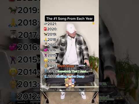 The No.1 Song From Each Year