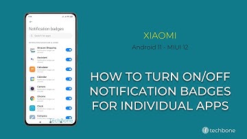 How to Turn On/Off Notification badges of Apps - Xiaomi [Android 11 - MIUI 12]