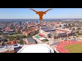 University of texas at austin aerial 4k tour