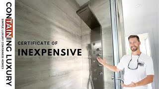 HOW TO: CHEAP Wood Look Shower!!