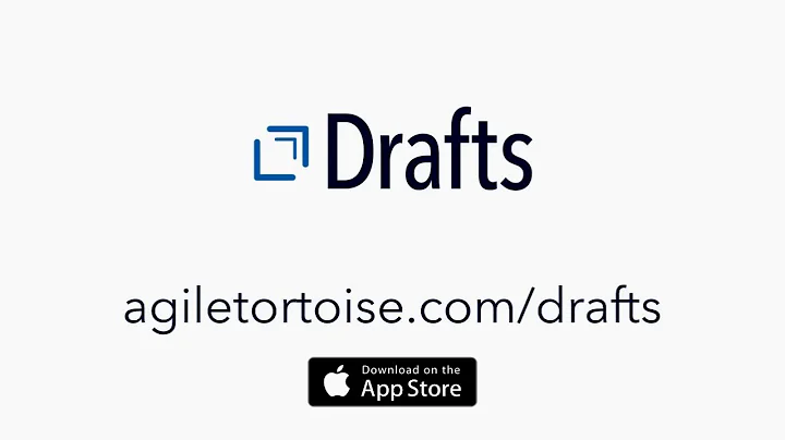 Overview | Getting to Know Drafts with David Sparks