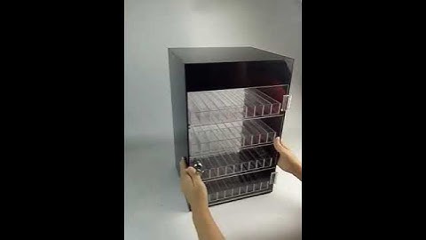 Countertop Acrylic Vape E Liquid E Juice Bottle Display Case