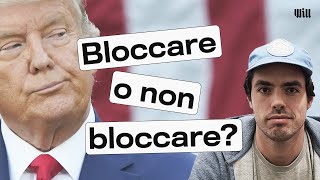 È giusto bloccare Trump sui Social?