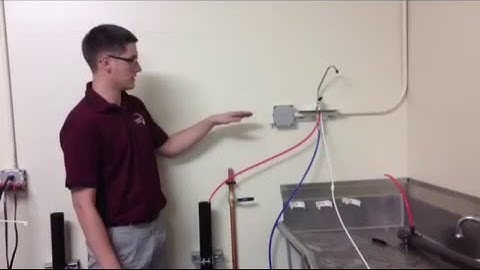 Leaking reverse osmosis faucet