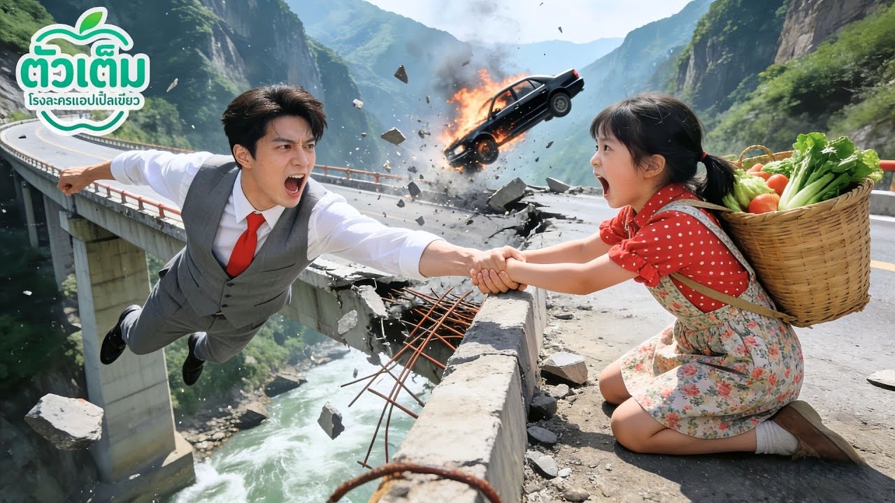 สะพานถล่ม! เด็กหญิงบ้านนอกที่ถูกทิ้ง&เยาะเย้ย คว้าชายที่ร่วงไว้—ไม่รู้ว่าเขาคือ CEO! ชีวิตพลิก!