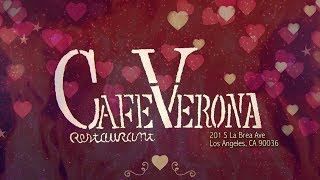 Romantic Valentines Day Dinner at Cafe Verona, Los Angeles