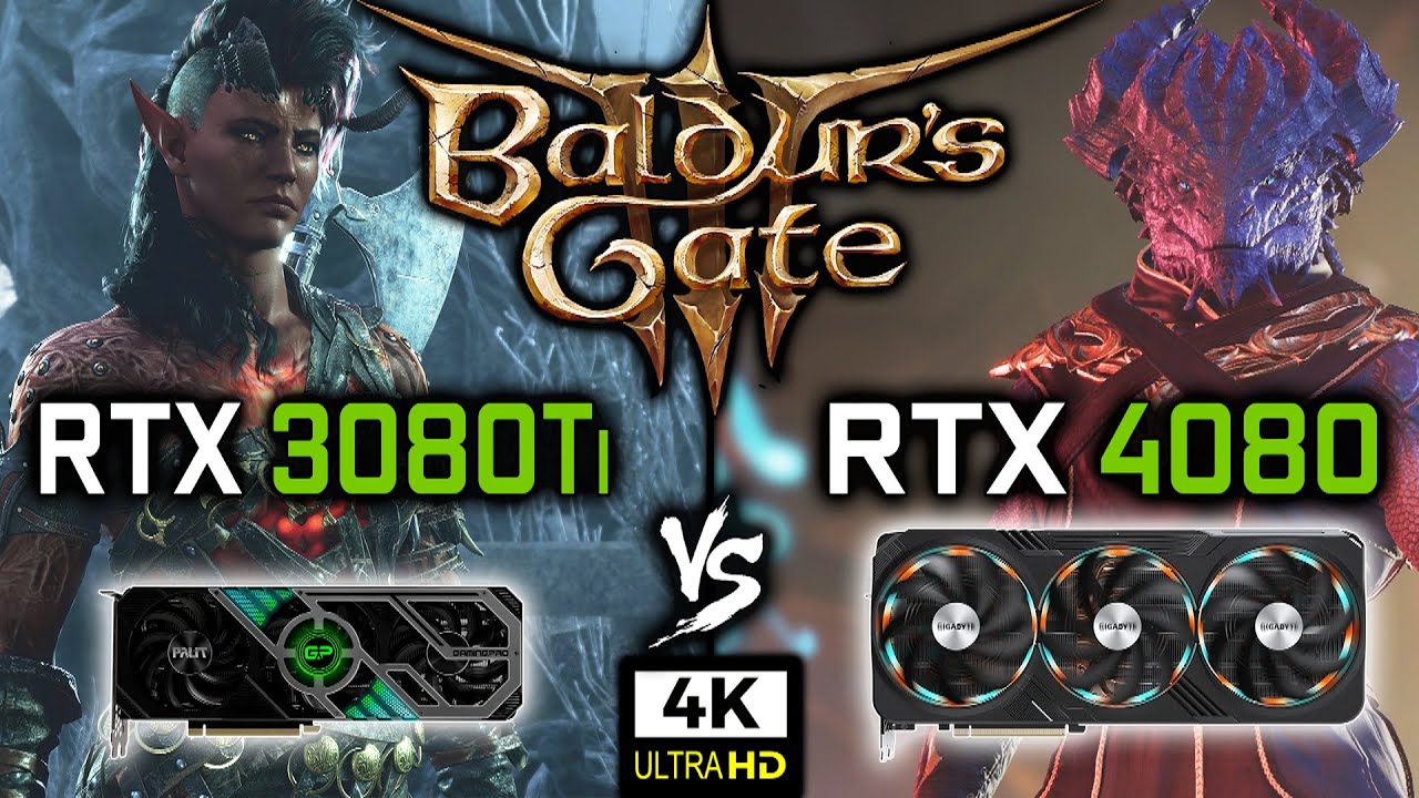 RTX 3080 Ti vs RTX 4080 in Baldur's Gate 3 | 4K - Benchmark - YouTube