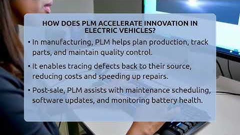 How Does PLM Accelerate Innovation In Electric Vehicles? - How It Comes Together