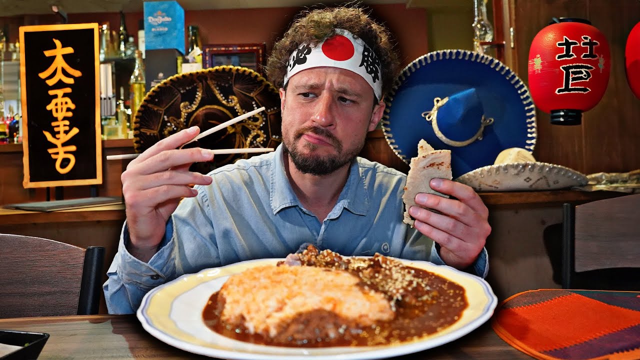 Пробуем мексиканскую еду в ЯПОНИИ | Они едят тако палочками! 😱🥢