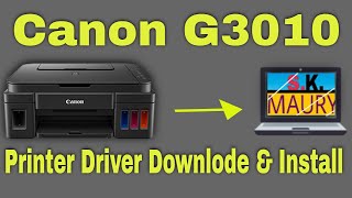 Install & Download Canon G3010 Printer Driver on Windows 10/8/7 by Tech Tips and Solutions 32,419 views 1 year ago 13 minutes, 13 seconds