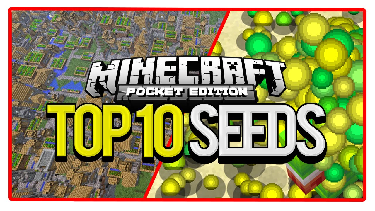 Minecraft Top 10 PE Seeds (Best Seeds for Minecraft Poc 
